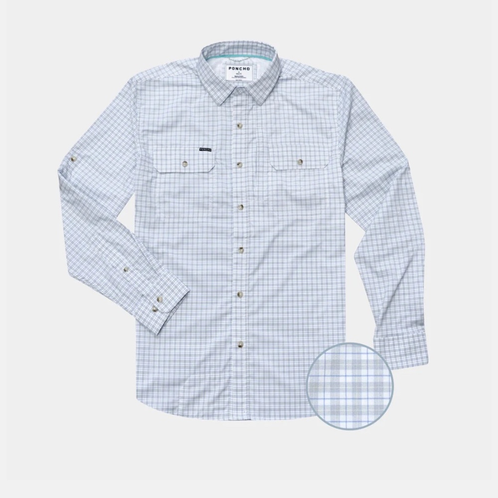 Men’s Poncho Shirt - The Steelhead